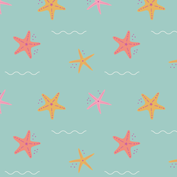 Starfish in Surf