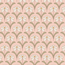 Retro Daisies in Petal