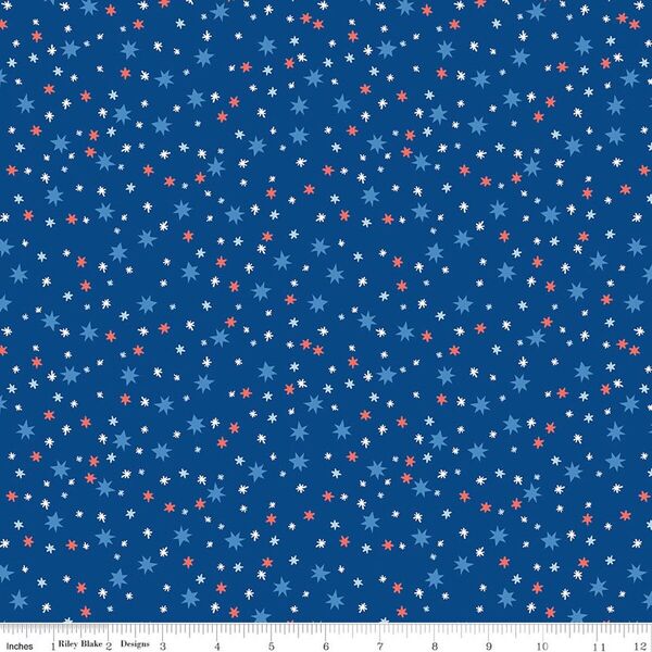 Stars in Blue