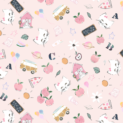 Kitty School in Soft Pink