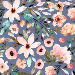 Mae Floral in Azurite