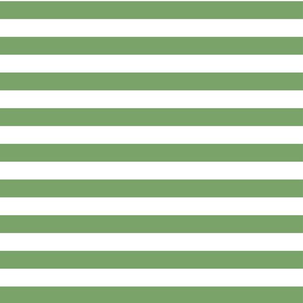 Horizontal Candy Stripe in Pistachio