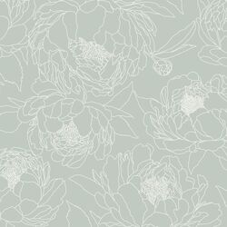 Large Sketched Garden in Moss