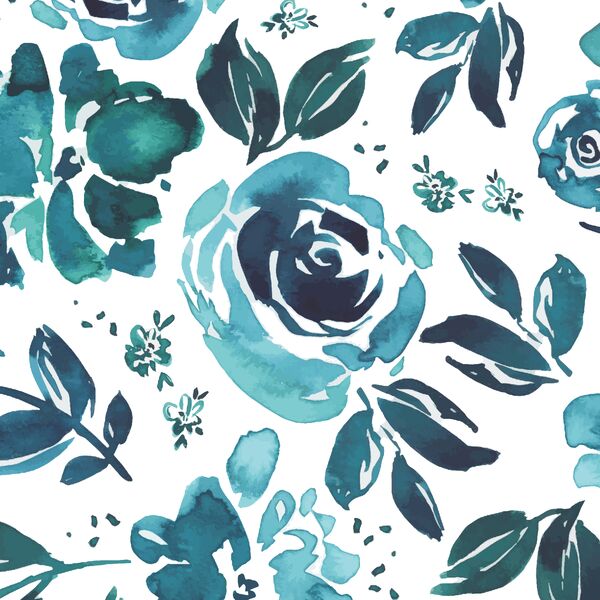 Aquarelle Blooms in Ocean