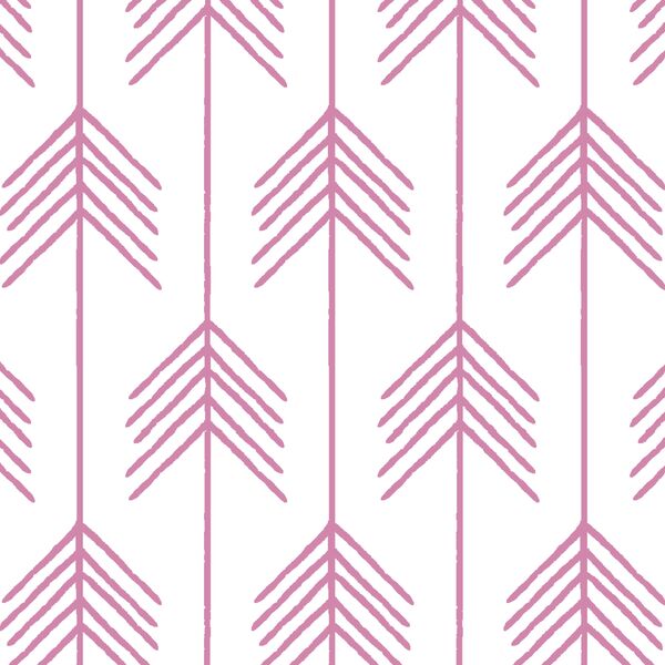 Vanes in Wisteria on White