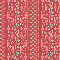 Floral Rhapsody in Red