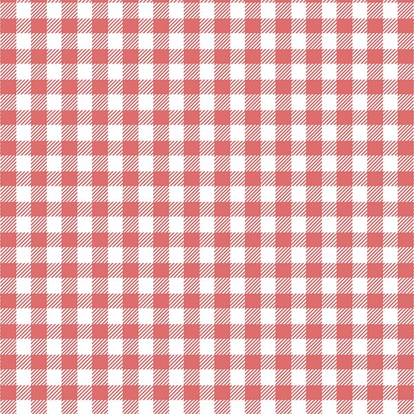 Small Buffalo Plaid in Poppy