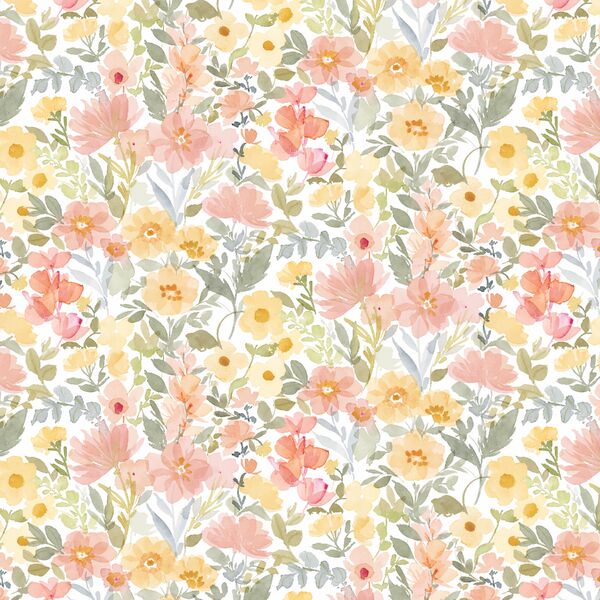 Afternoon Blooms in Peachy