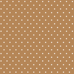 Simple Polka Dots in Caramel