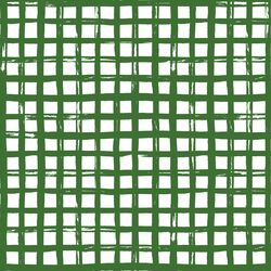 Watercolor Plaid in Green Apple