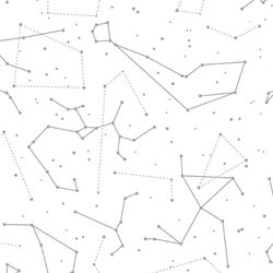 Star Charts in Sage on White