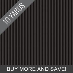 1/8" Tonal Stripe in Black - 10 Yard Bolt