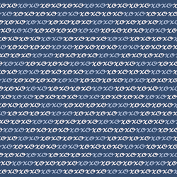 XOXO Stripe in Navy