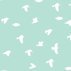 Flock Silhouette in Aloe