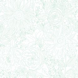 Paperie in Sweet Mint on White