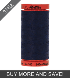 Navy (9145-0825) - Metrosene - 547 Yards (3 Pack)