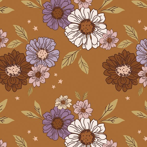 Flower Dreams in Cinnamon