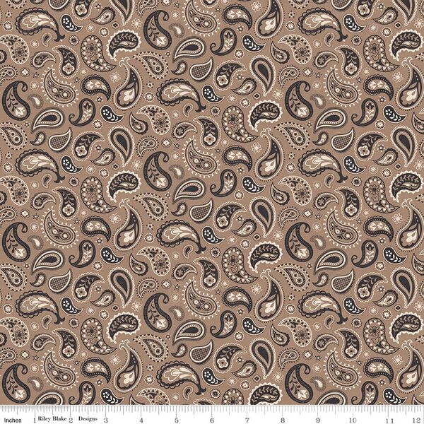 Paisley in Brown Sugar