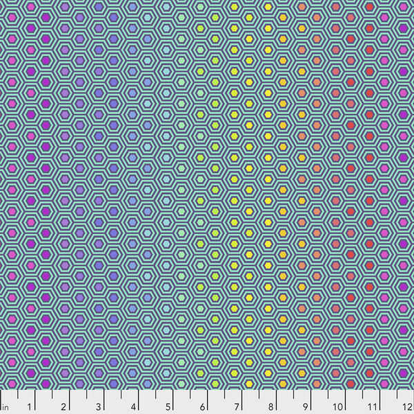 Hexy Rainbow in Peacock