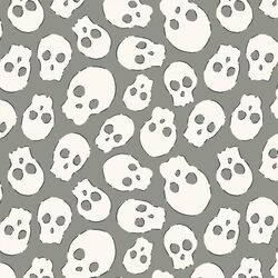 Skulls in Smoky Sage Green