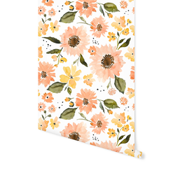 Sunflower Girl in Peachy