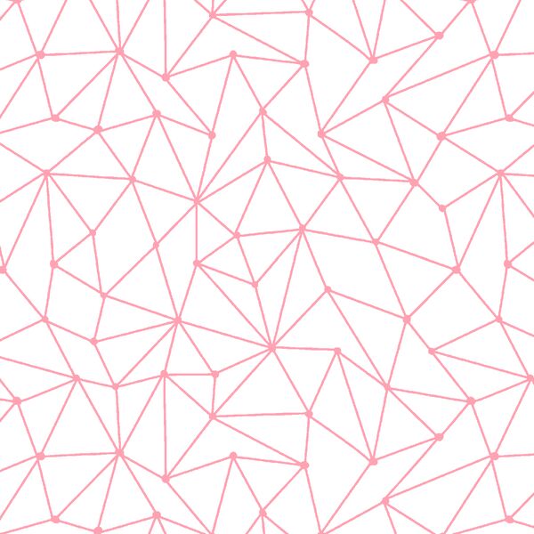 Astral Nights in Rose Pink on White