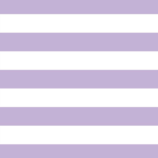 Horizontal Play Stripe in Lilac