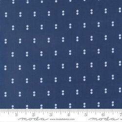 Dots in Dark Blue