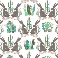 Jackrabbit Damask in Coachella