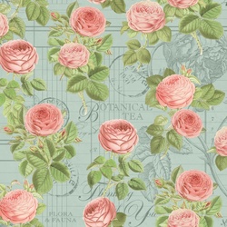 Flora in Teal