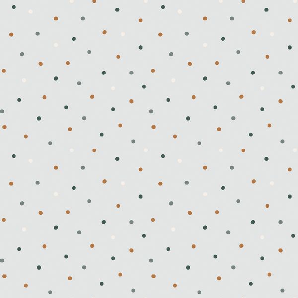 Jolly Dots in Winter Birch