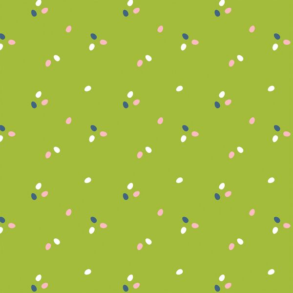 Polka Dot Eggs in Grassy