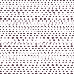 Little Skipping Stones in Raisin on White