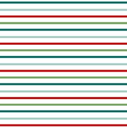 Sweet Stripes in Winter Florals