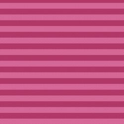 Horizontal Two Tone Stripe in Clematis