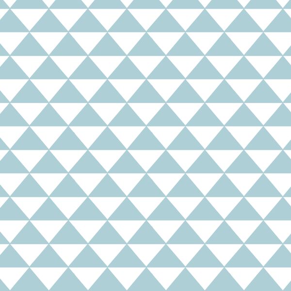 Triangle Mosaic in Powder Blue