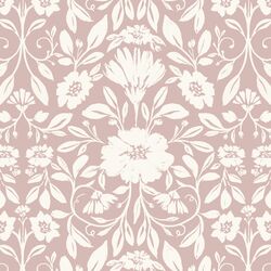 Fleury Tile in Dusty Rose Pink