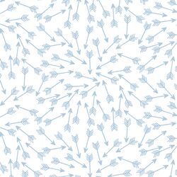 Arrows in Sky on White
