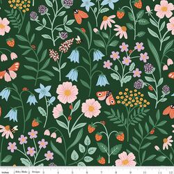Blooms and Bugs in Forest