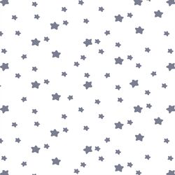Star Light in Dove on White