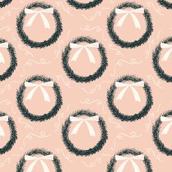Deck the Halls in Frosted Pink