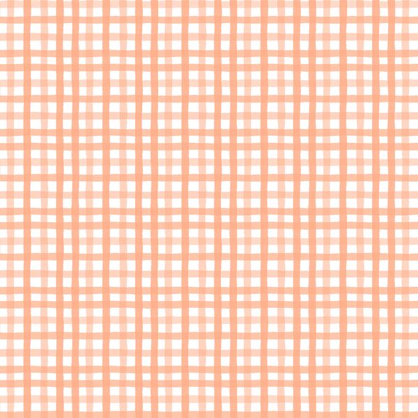 Little Gingham in Peachy