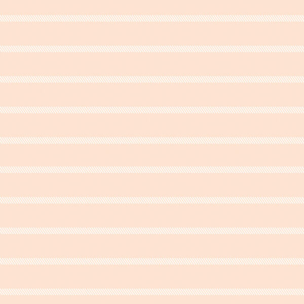 Stitch Stripes in Peach