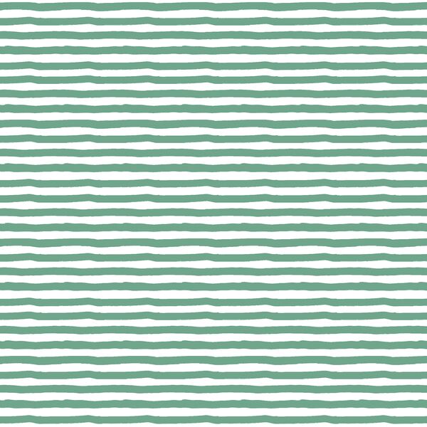 Painted Stripe in Green