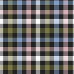 Gingham in Raven