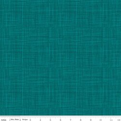Grasscloth Cottons in Dark Teal