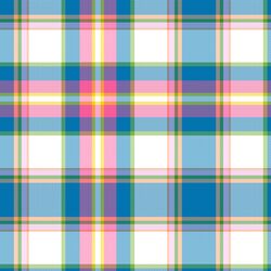 Spring Tulips Plaid in Dusk
