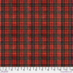 Worn Plaid in Christmas