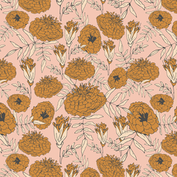 Marigold Garden in Pink