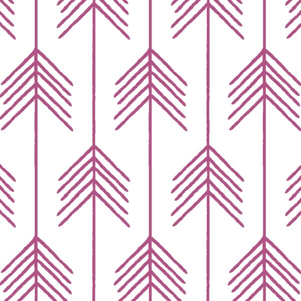 Vanes in Azalea on White